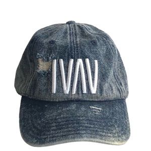 ☦️ Otto IVAV 4 Against 5 Denim Distressed Hat